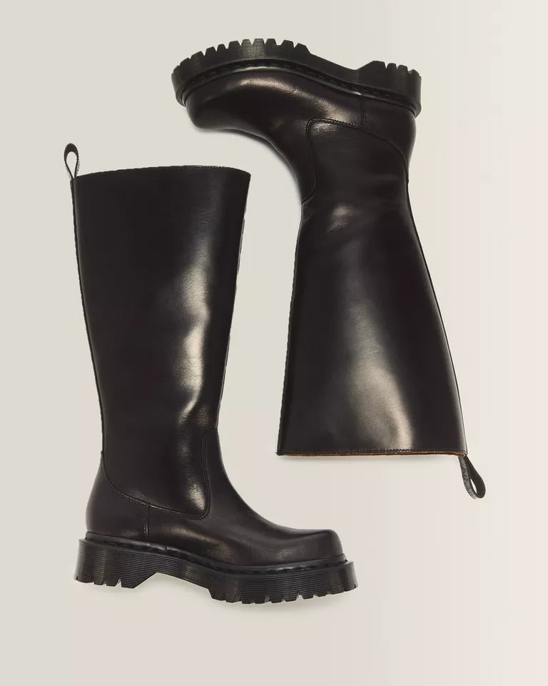 DR. MARTENS Rejena Hi Old Harness Leather Boots