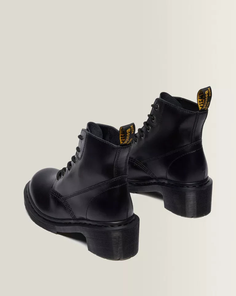 DR. MARTENS Alderstone Orleans Leather Lace Ankle Boots