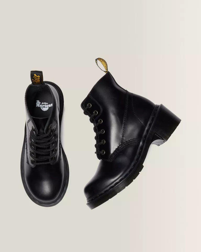 DR. MARTENS Alderstone Orleans Leather Lace Ankle Boots