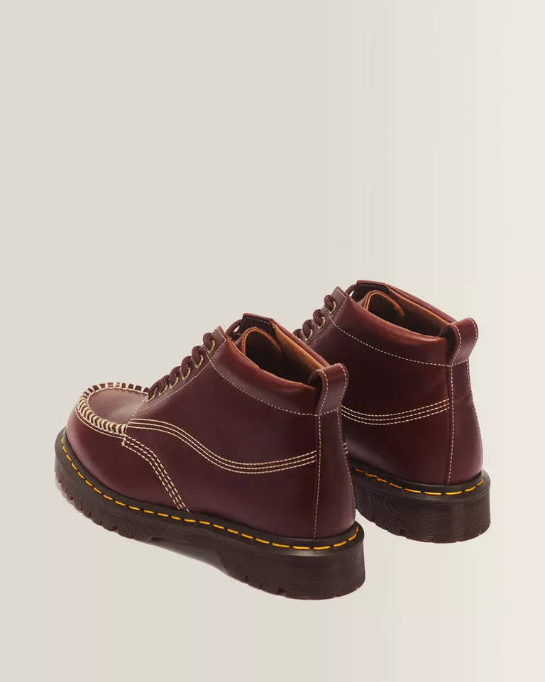 DR. MARTENS Lowell Chukka Moc Toe Leather Ankle Boots