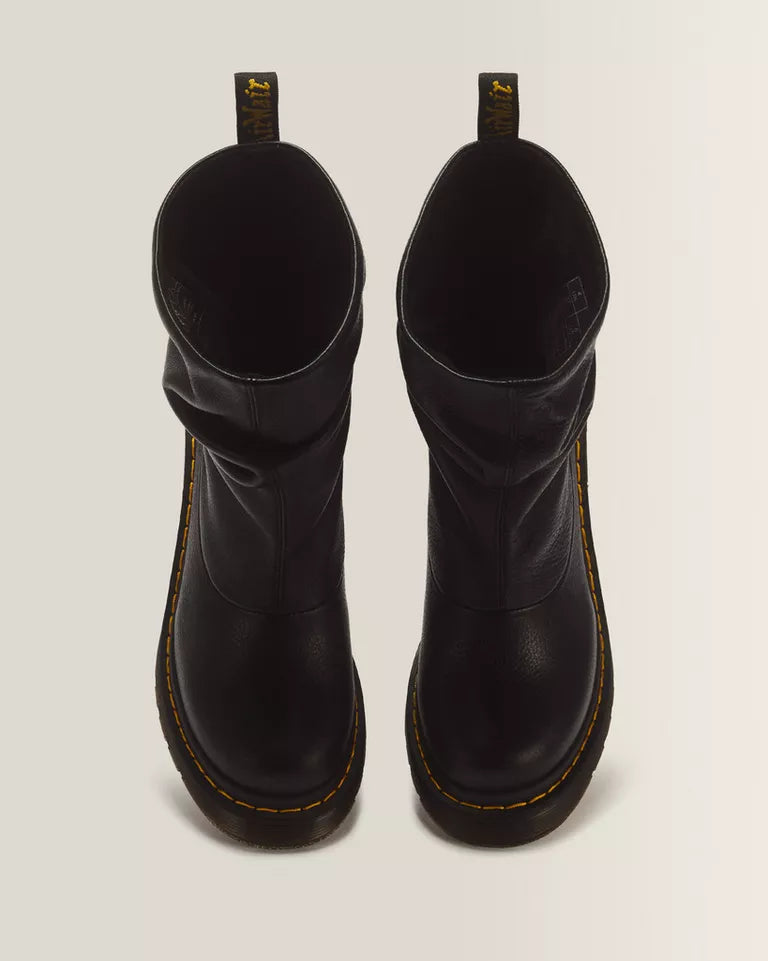 DR. MARTENS Kasey Lo Virginia Leather Heeled Boots