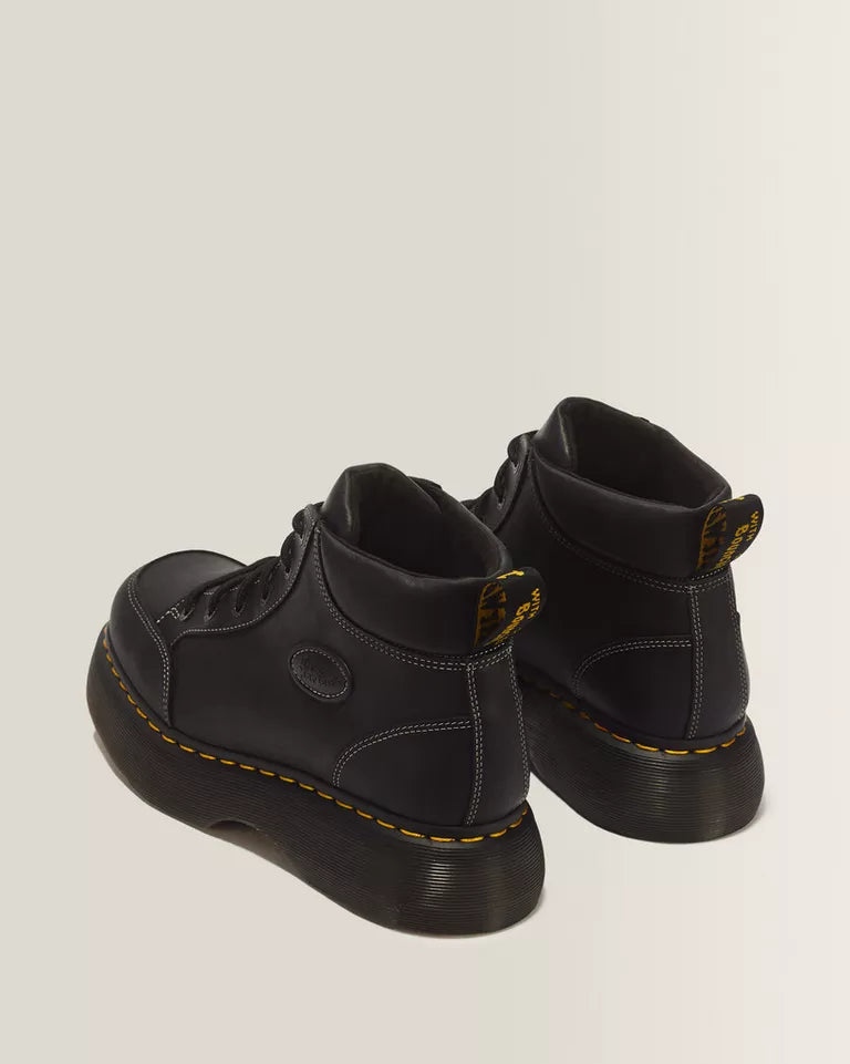 DR. MARTENS Buzz 6 Eye Boot Wyoming Leather Lace Boots
