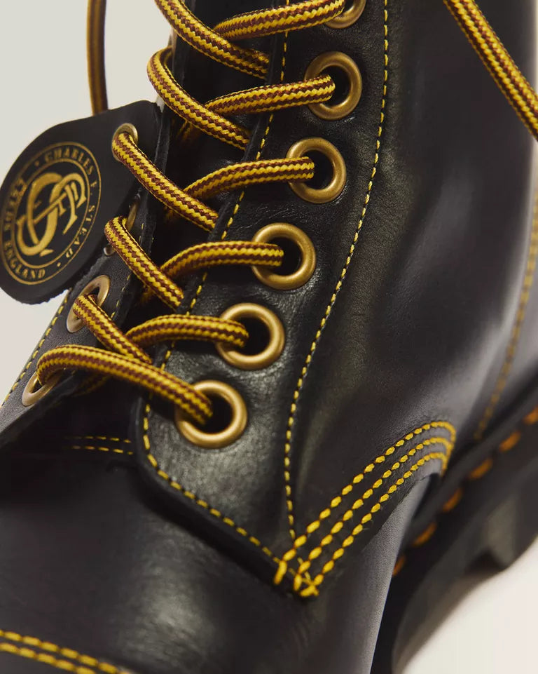 DR. MARTENS 1460 Cappers Classic Calf Leather Lace Boots Classic Calf