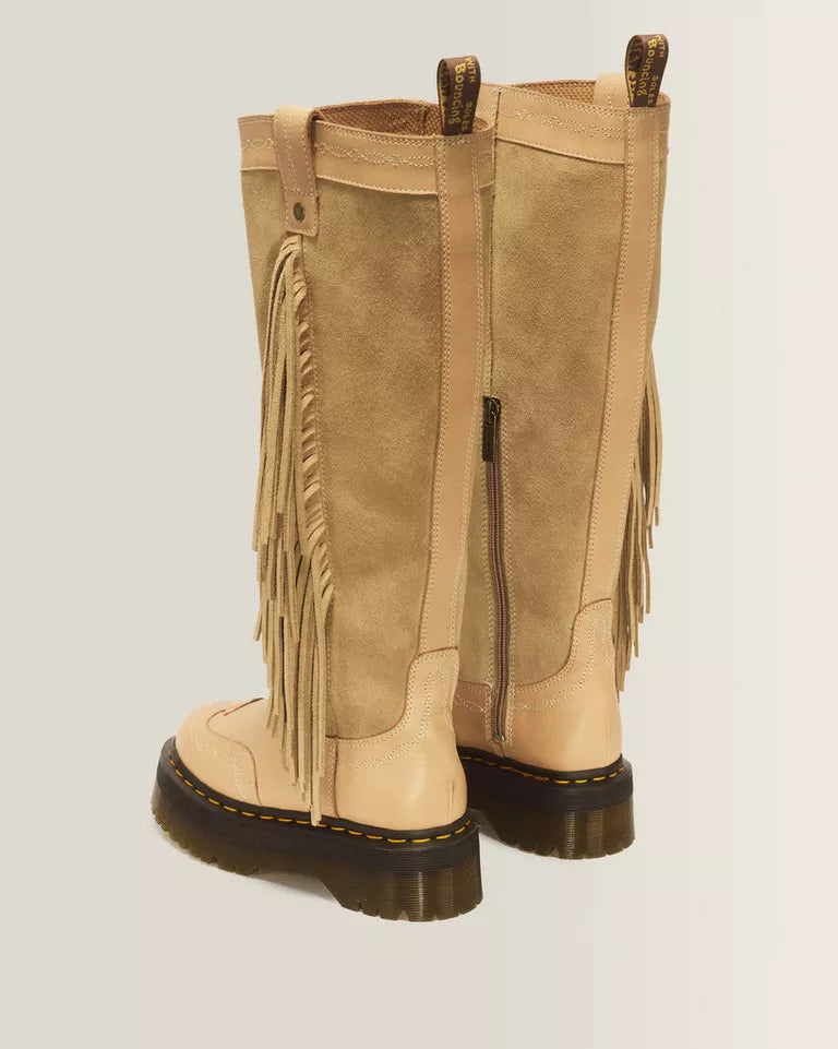 DR. MARTENS Desert Rodeo Quad Hi Boot Savannah Tan