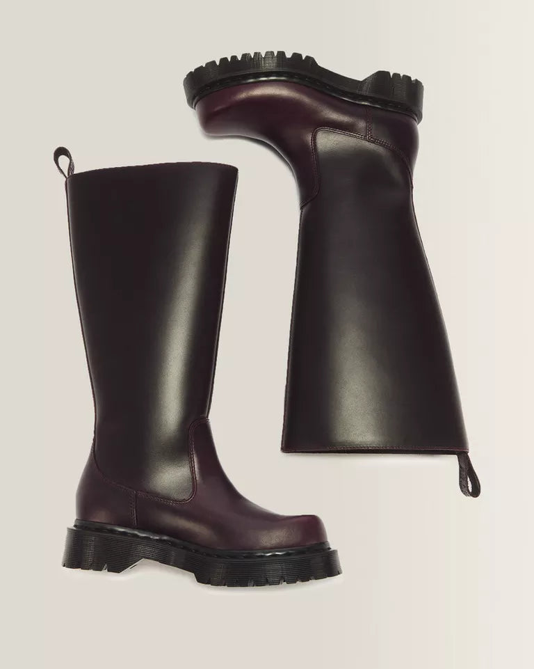 DR. MARTENS Rejena Hi Explorer Wp Leather Tall Boots
