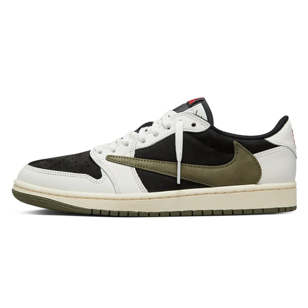 Nike Travis Scott x Air Jordan 1 Low Green Black Sneakers