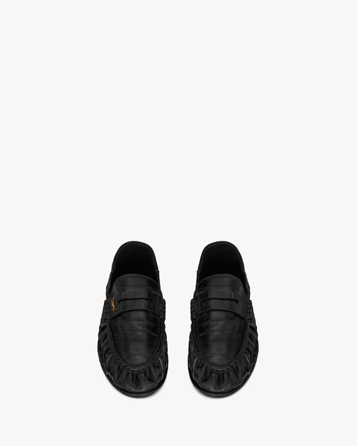 YSL Le Loafer Foldable Hagfish Black