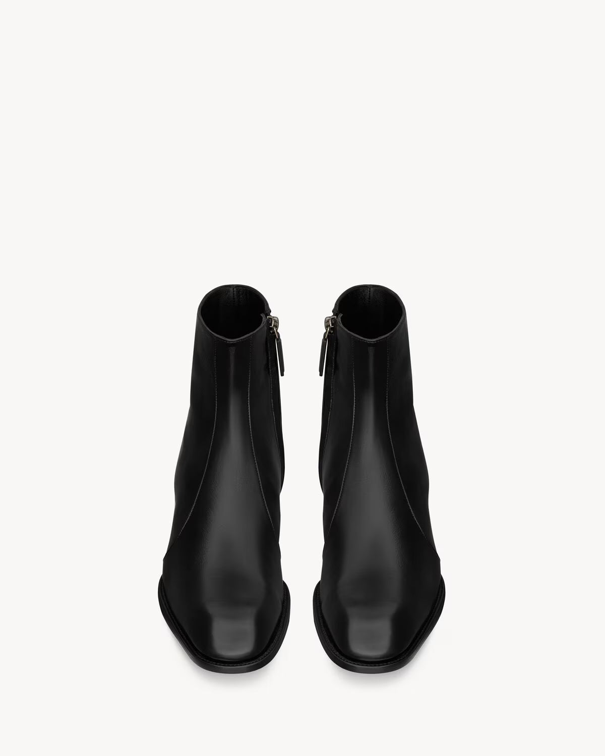 YSL Aurelien Boots Smooth Leather Black
