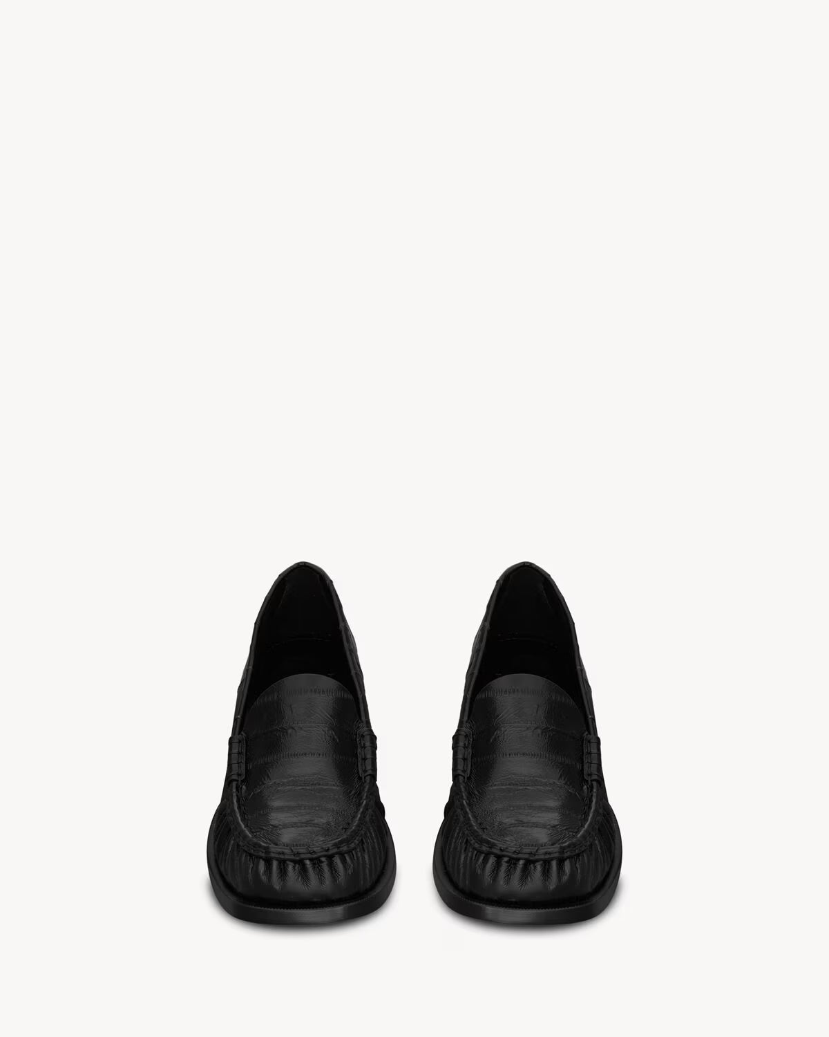 YSL Theobald Loafers Hagfish Black