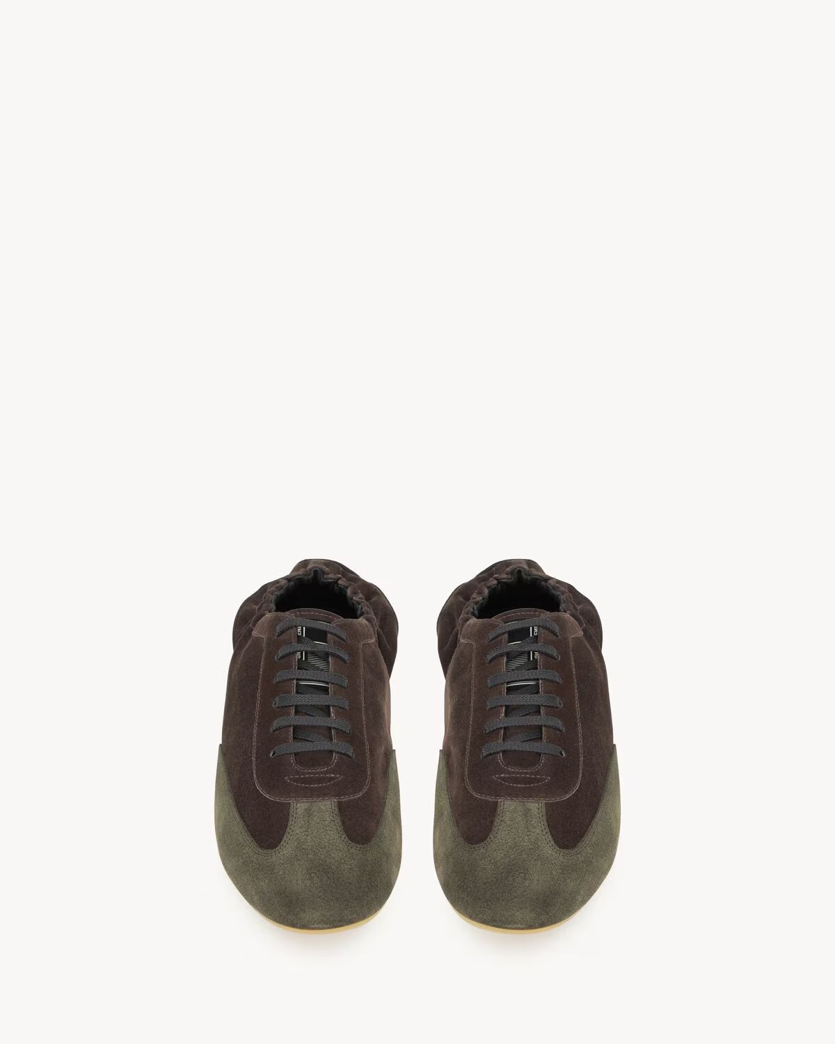 Ysl Lewis Sneakers Suede Blow Taupe / Amara Khaki
