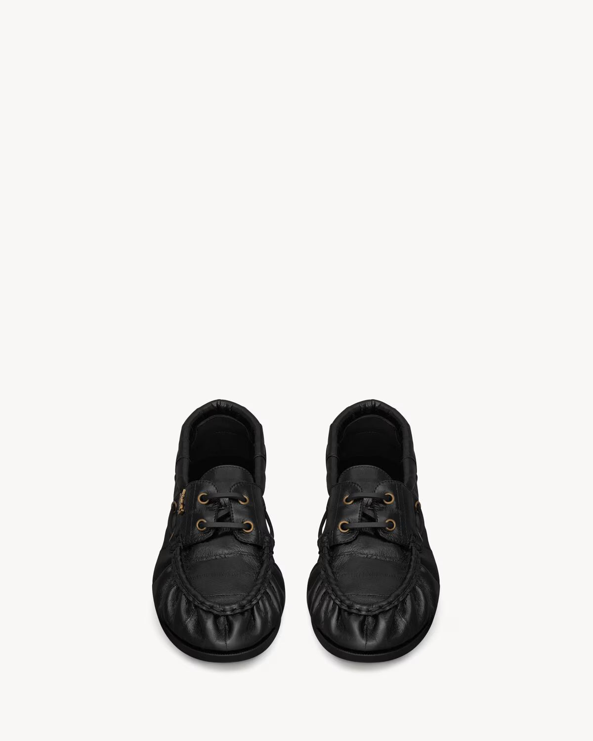 YSL Le Loafer Bateau Hagfish Black