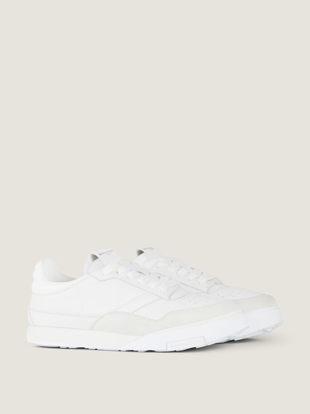 Givenchy Yard Sneakers In Leather And Suede White