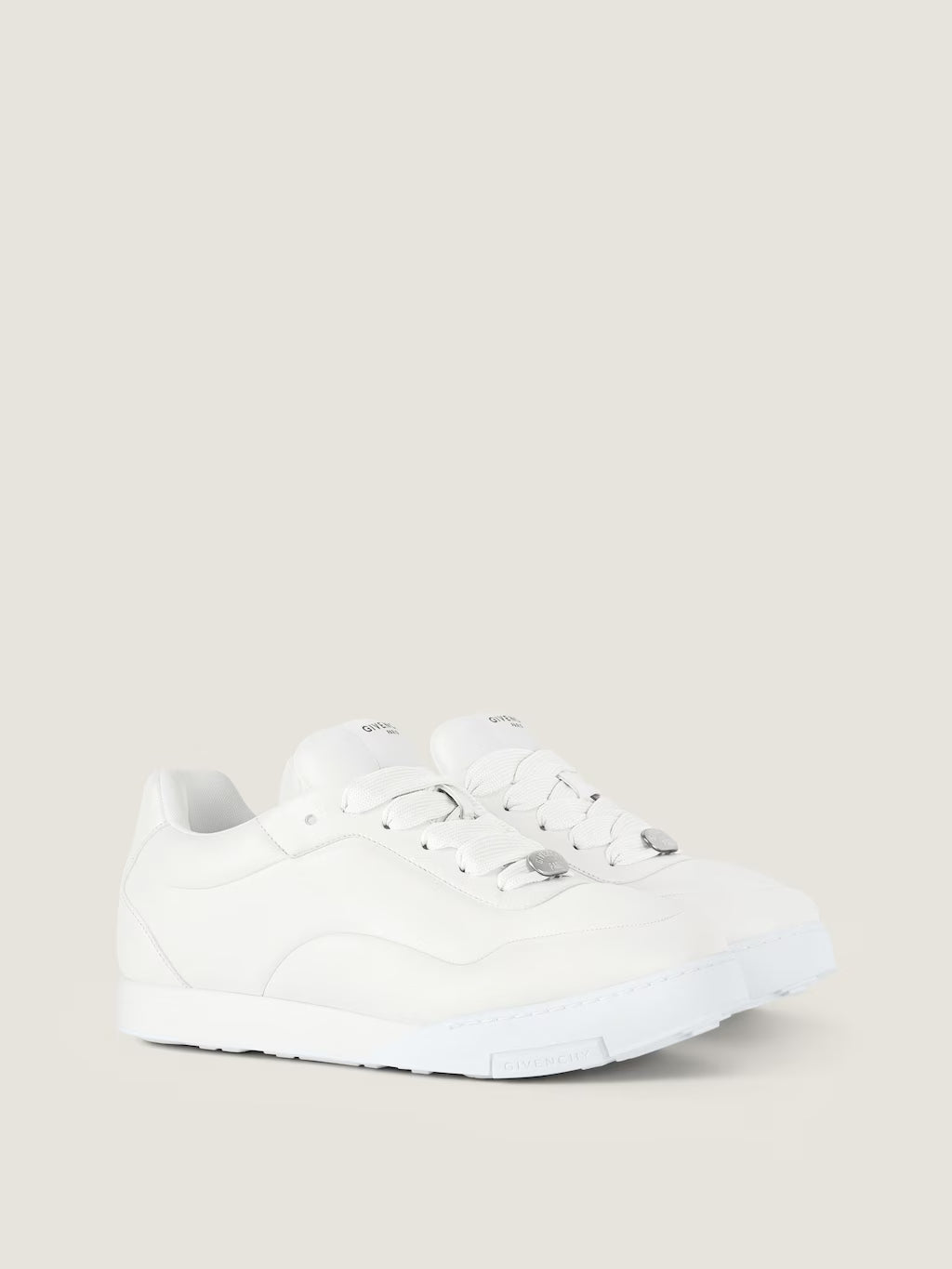 Givenchy Puffy Yard Sneakers In Nappa Leather White