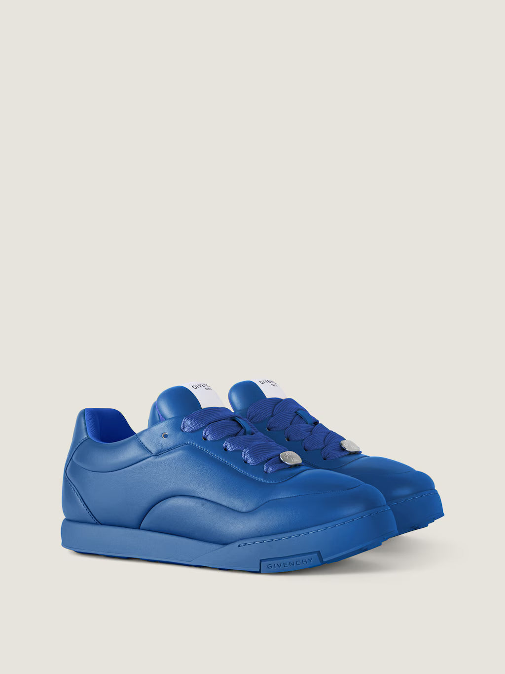 Givenchy Puffy Yard Sneakers In Nappa Leather Blue