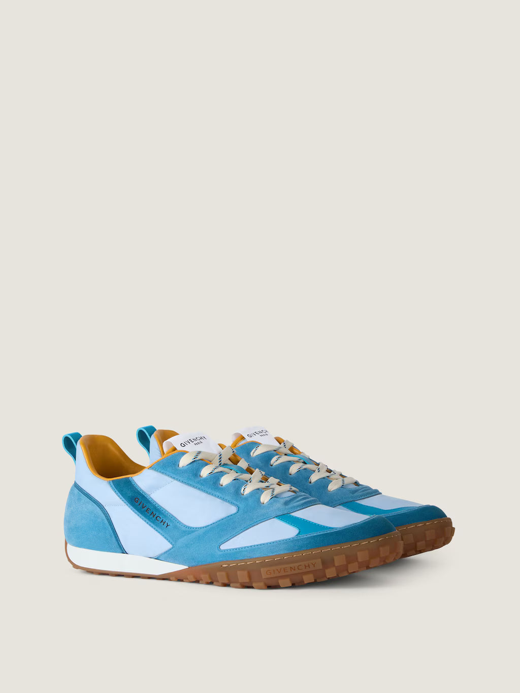 Givenchy Glide Sneakers In Nylon Blue