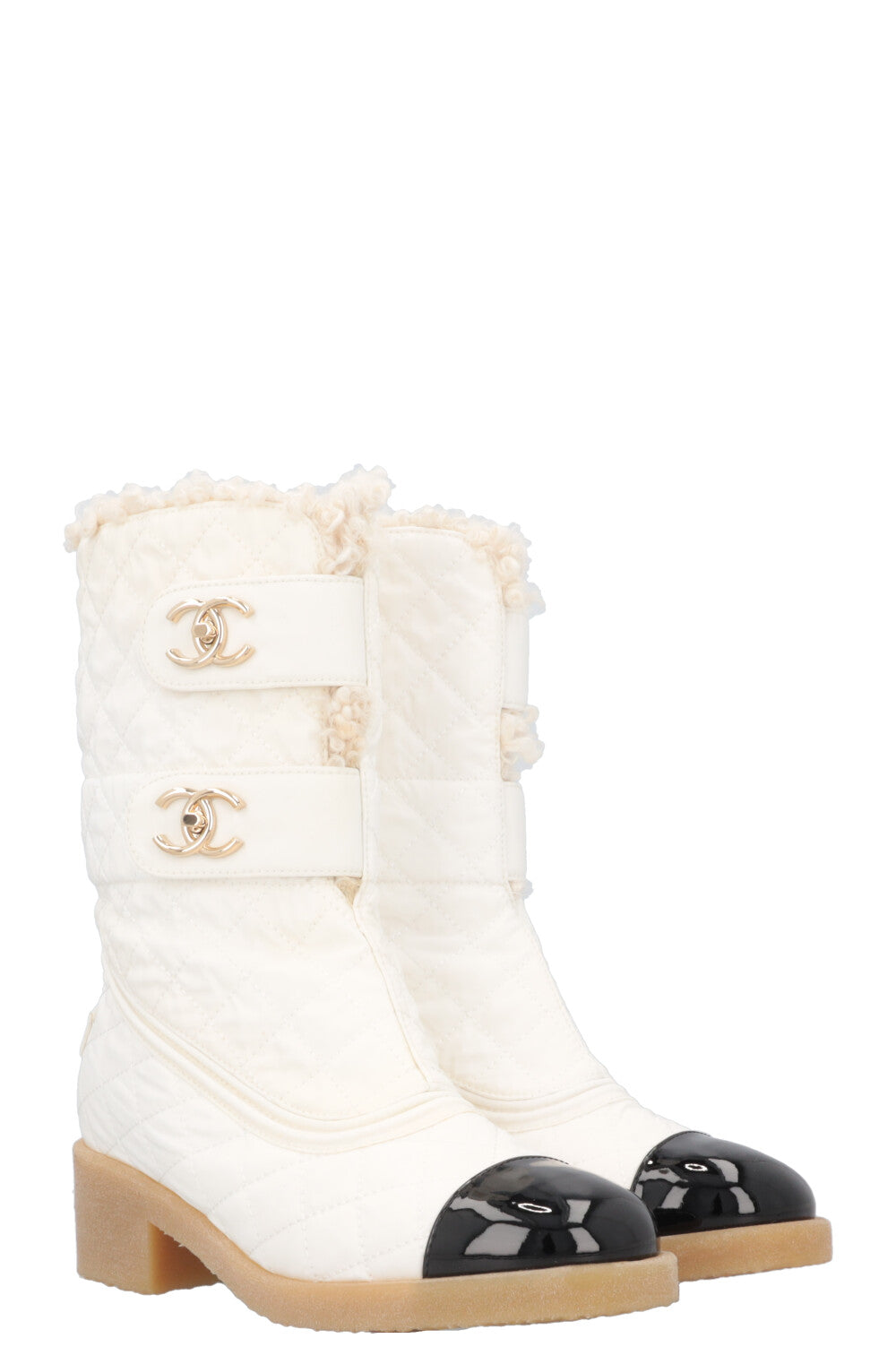 Turnlock Boots Nylon White