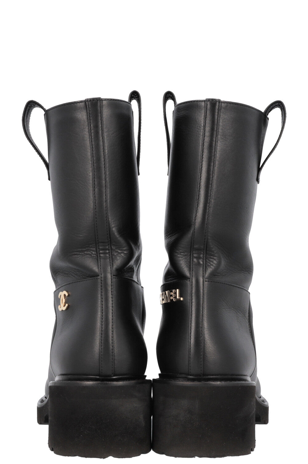 Black Boots Leather