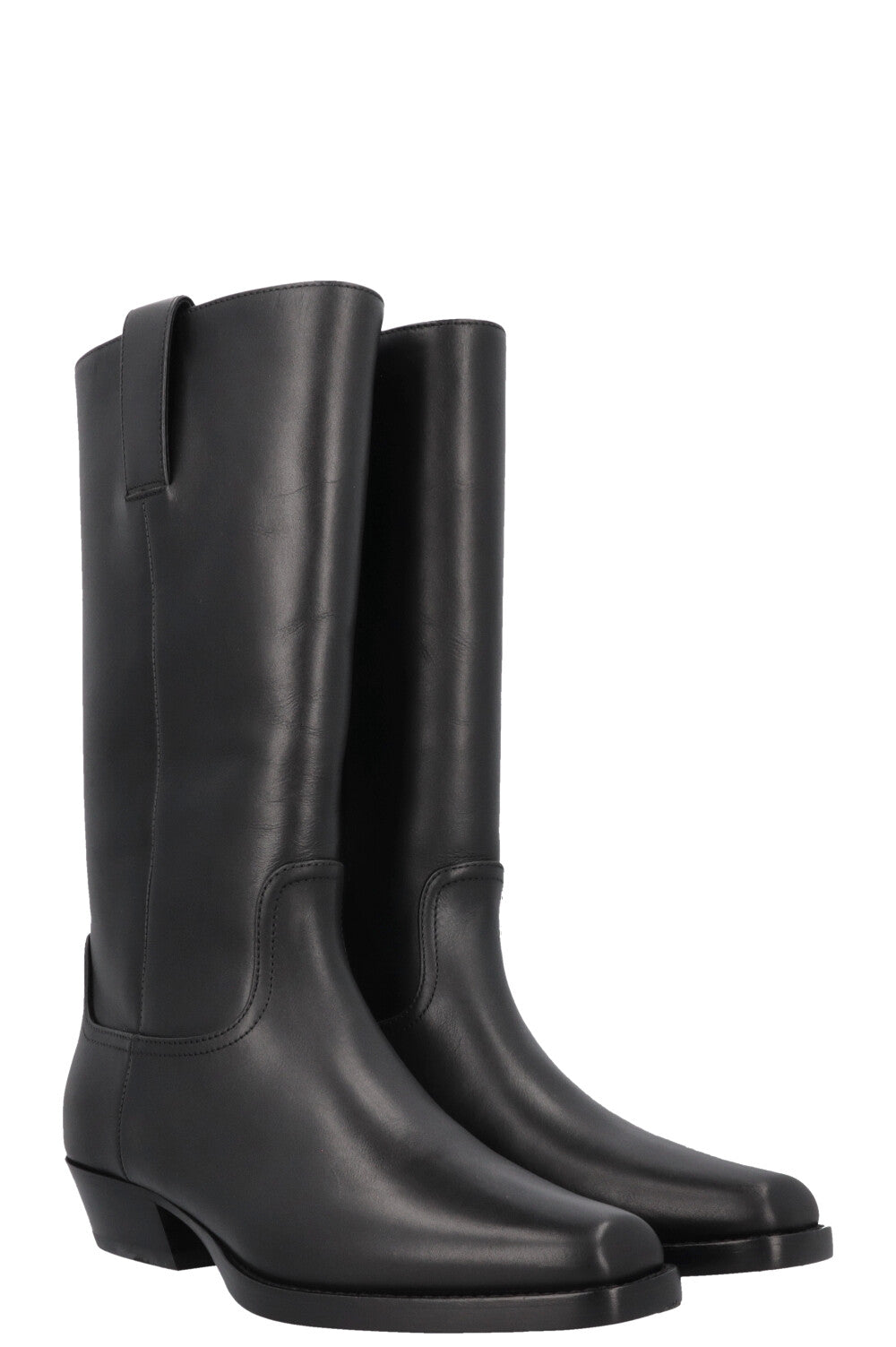 Cowboy Boots Leather Black