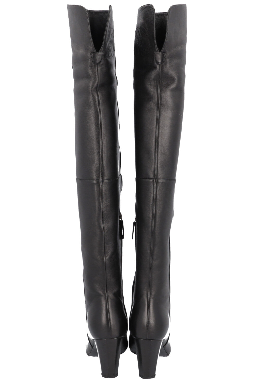 Thigh High Boots Black
