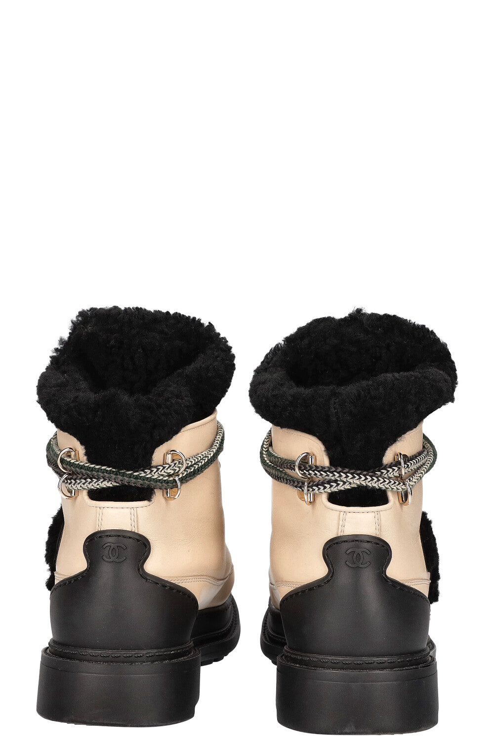 Hiking Boots Ivory