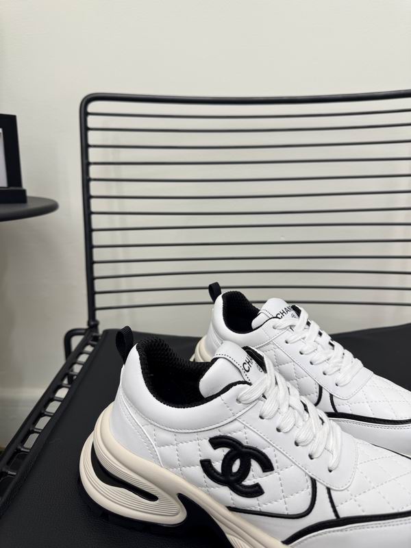 White Black Chunky Sneakers