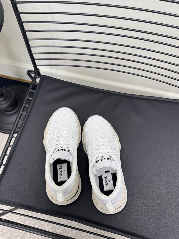 White Trainers Resting Black