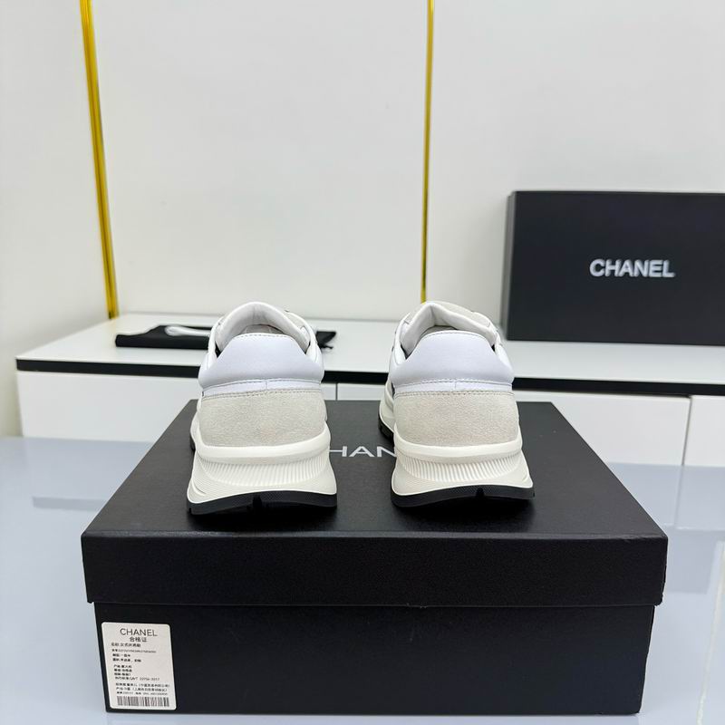 White Black Suede Kidskin