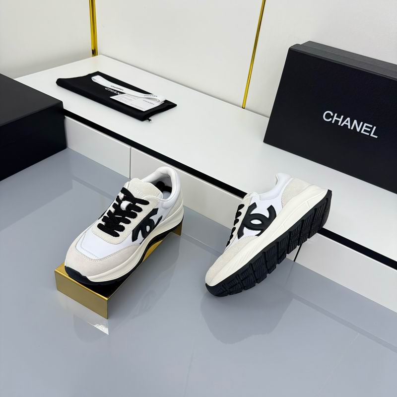 White Black Suede Kidskin