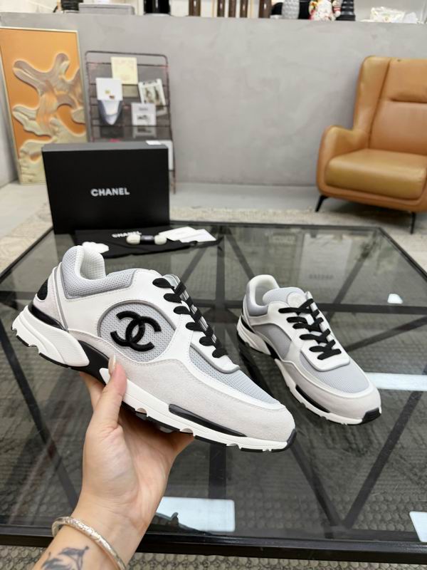 Off White Runner Sneakers Vibrant White Sole Accent