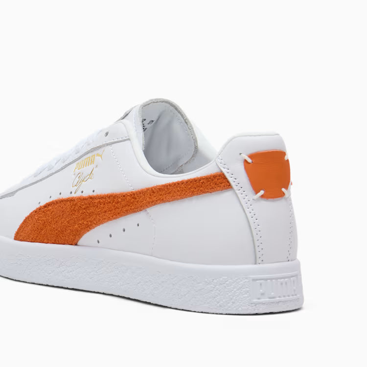 Puma Clyde Base White-Maple Syrup-Puma Team Gold