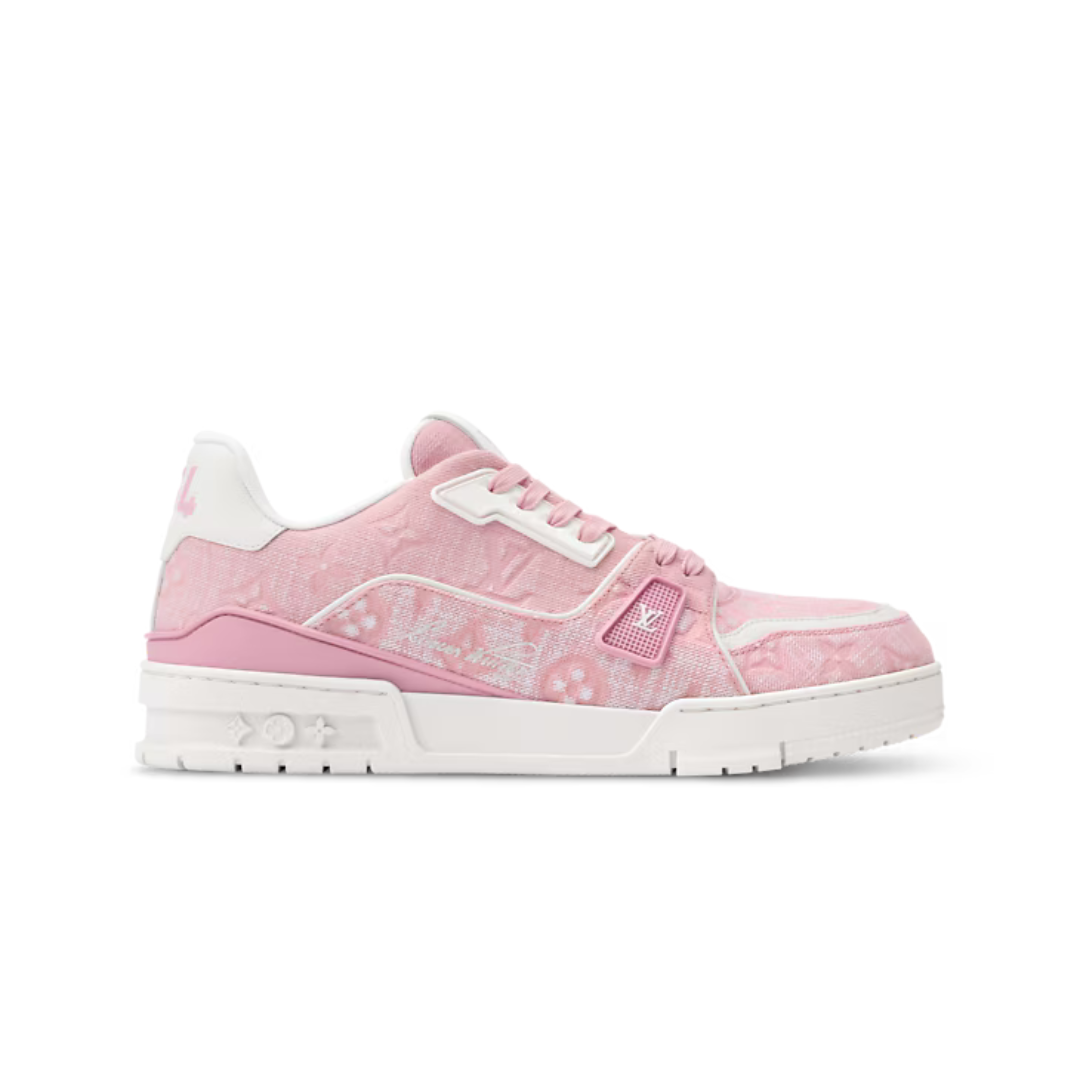 LV Trainer Sneaker Pink