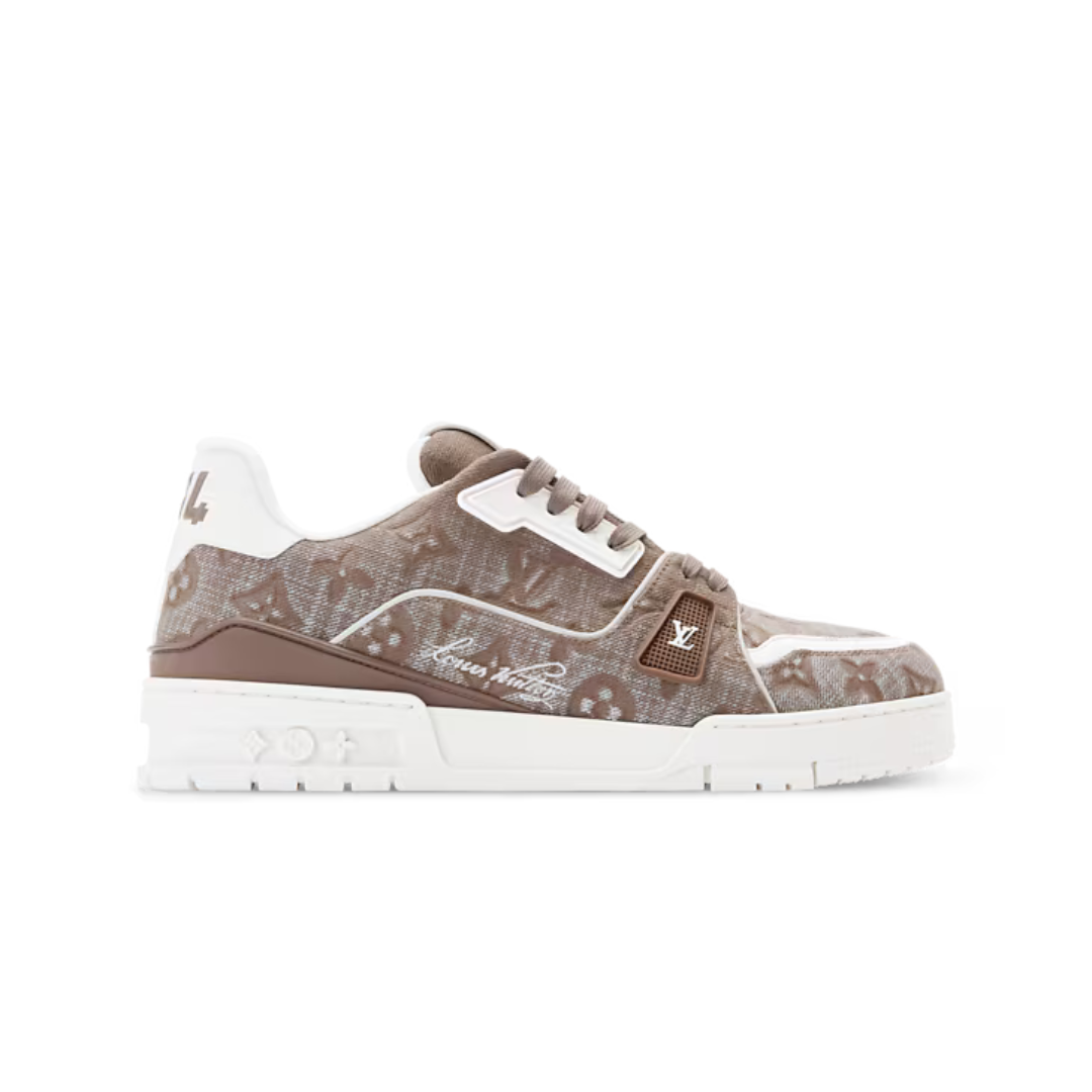 LV Trainer Sneaker Taupe