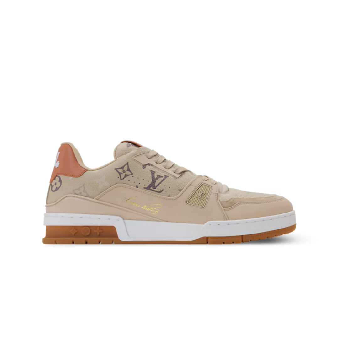 LV Trainer Sneaker Beige