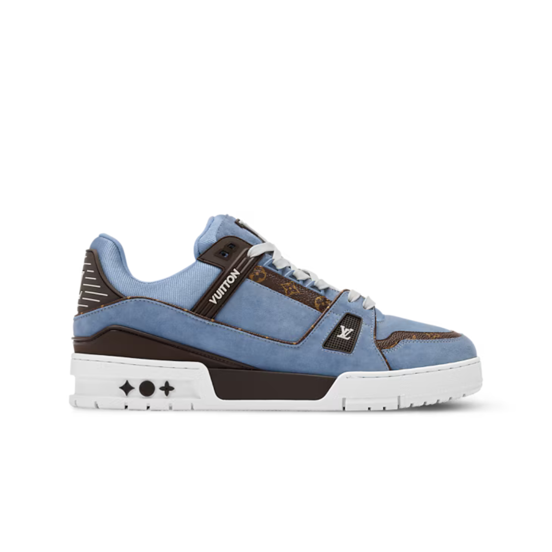 LV Trainer Sneaker Blue