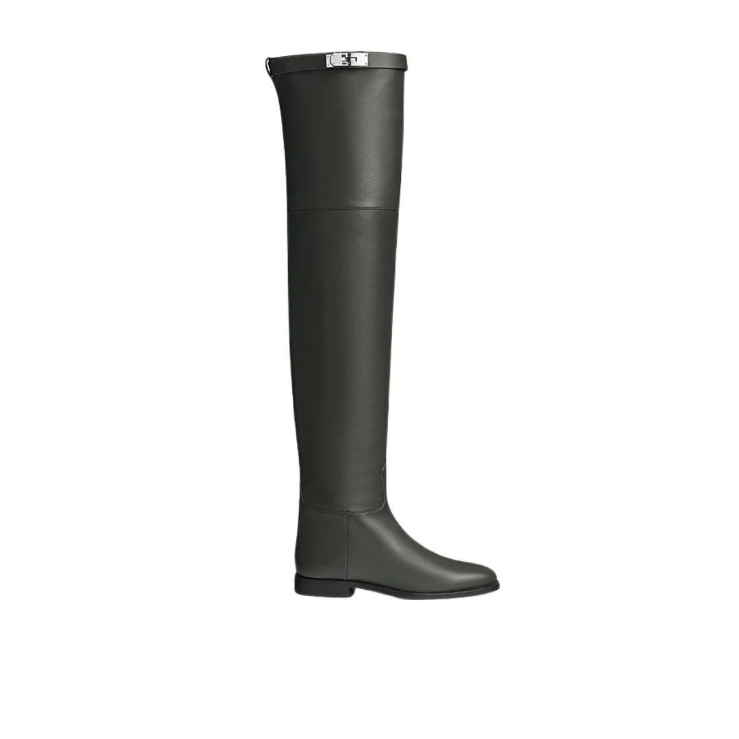 Hermes High Boot Vert Anglais