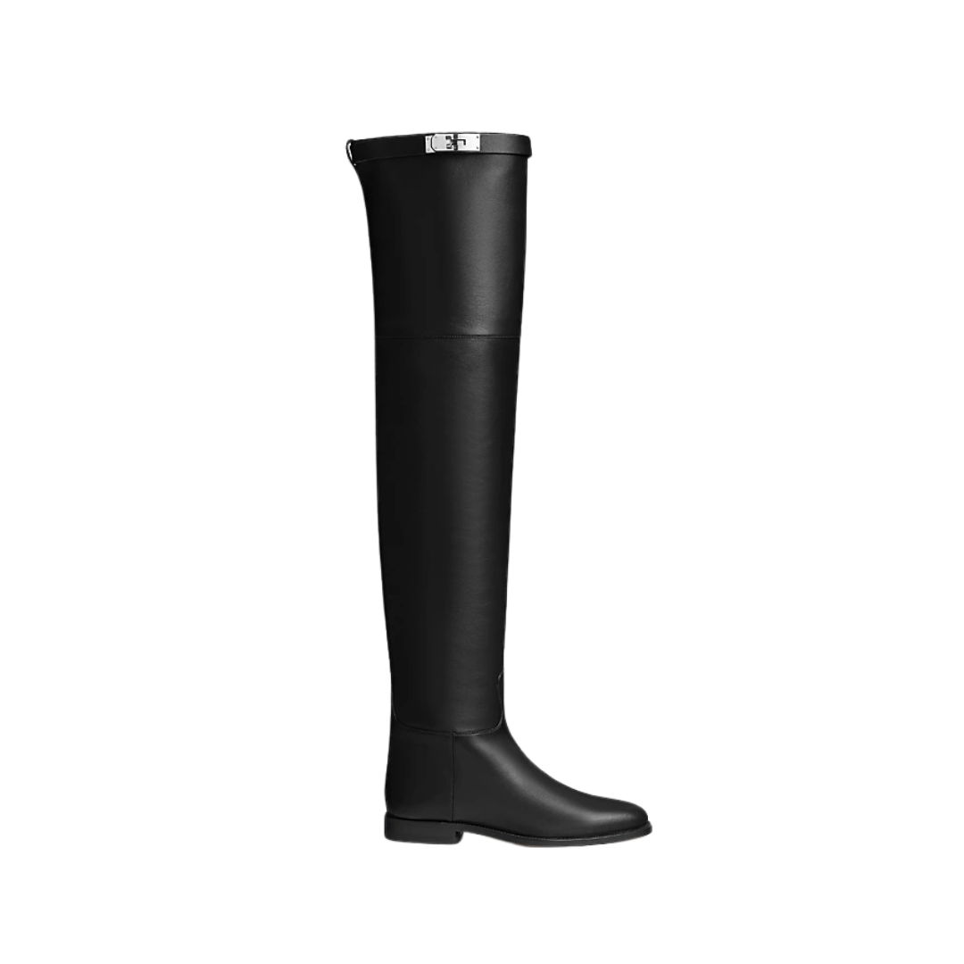 Hermes High Boot Noir