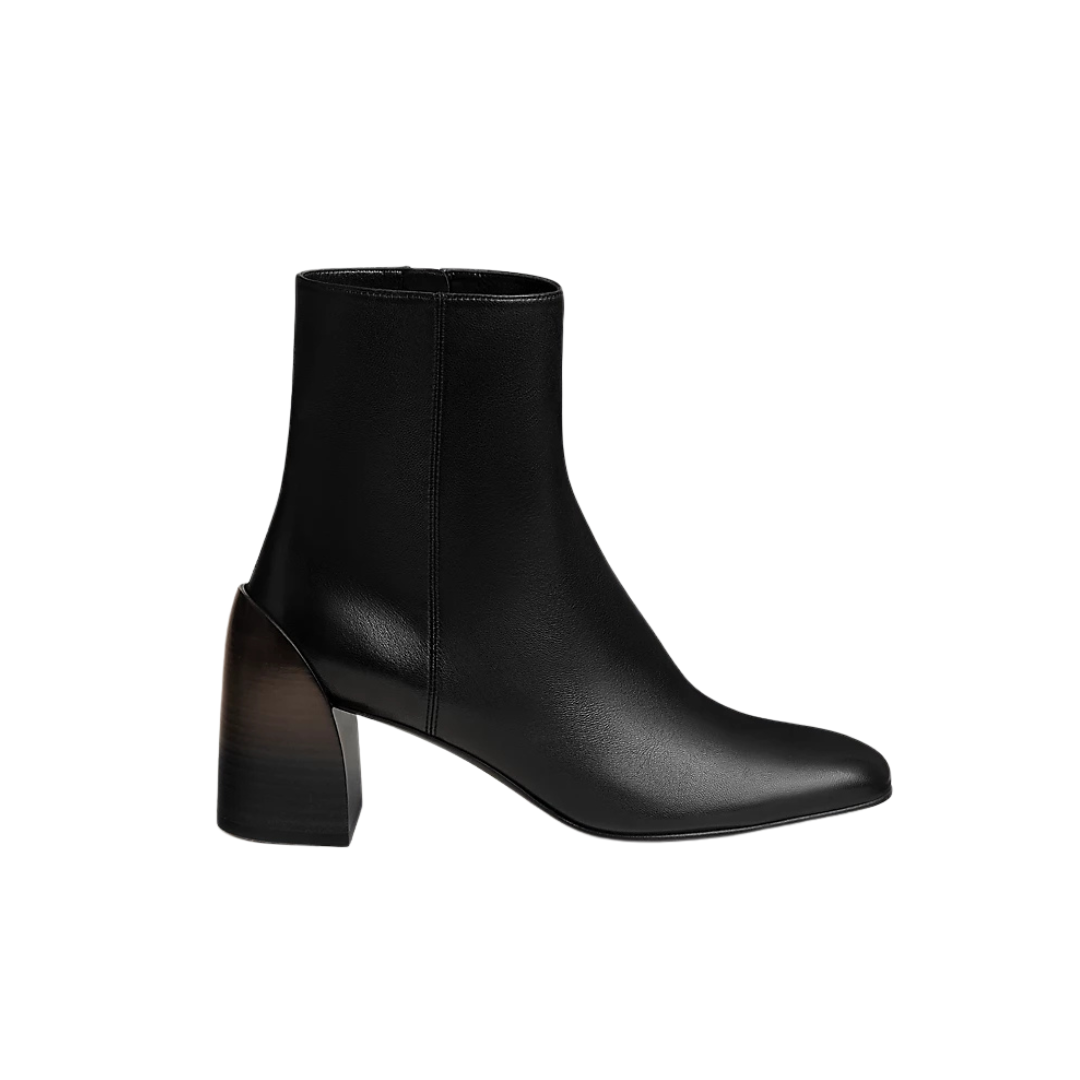 Hermes Novita 60 Ankle Boot Noir