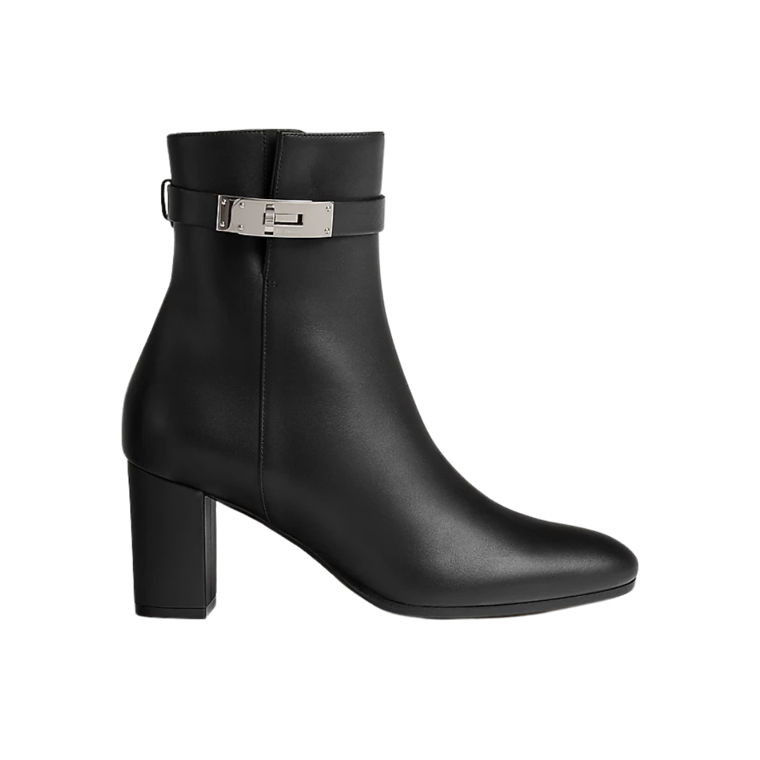 Hermes Saint Germain Ankle Boot Noir
