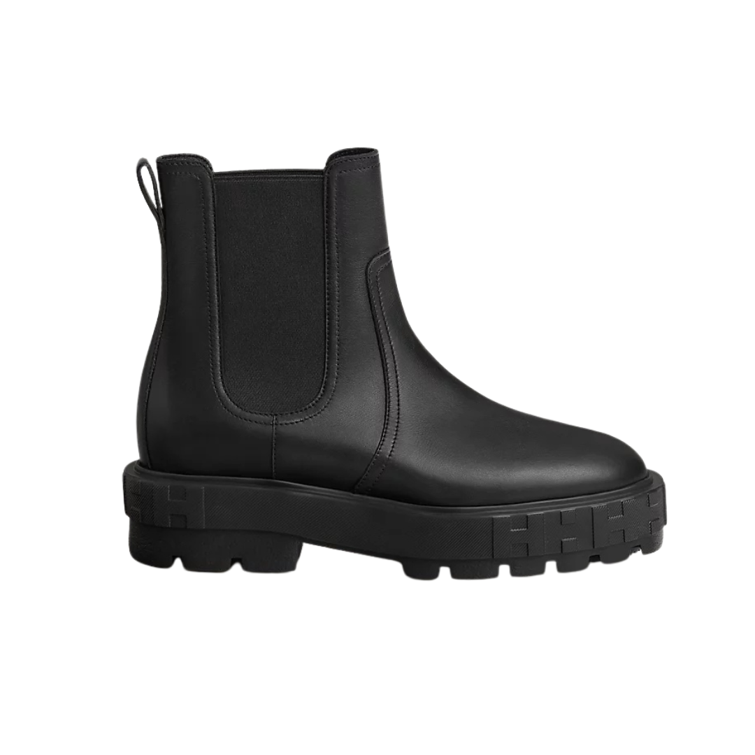 Hermes Nomade Ankle Boot Noir