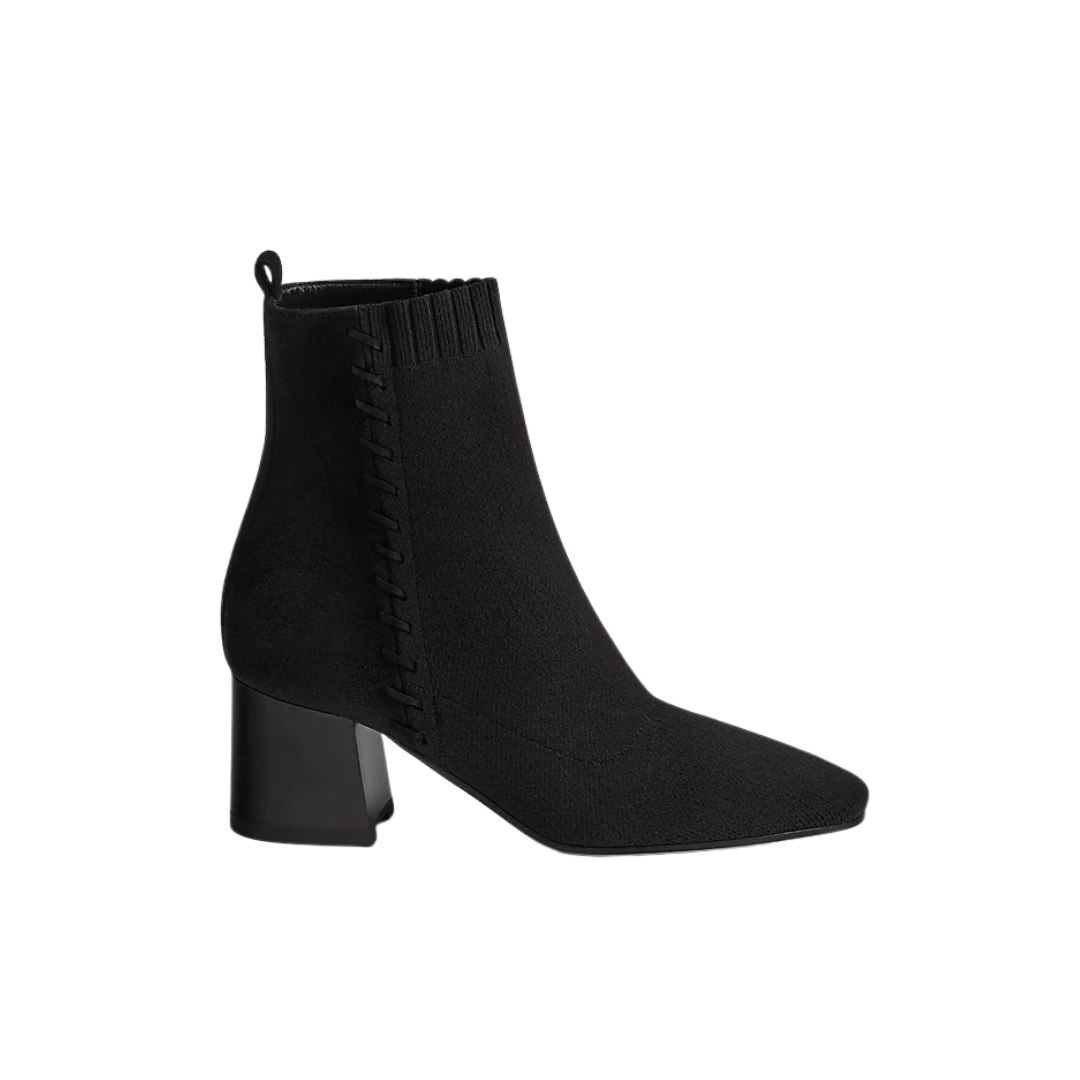Hermes Louane 60 Ankle Boot Noir