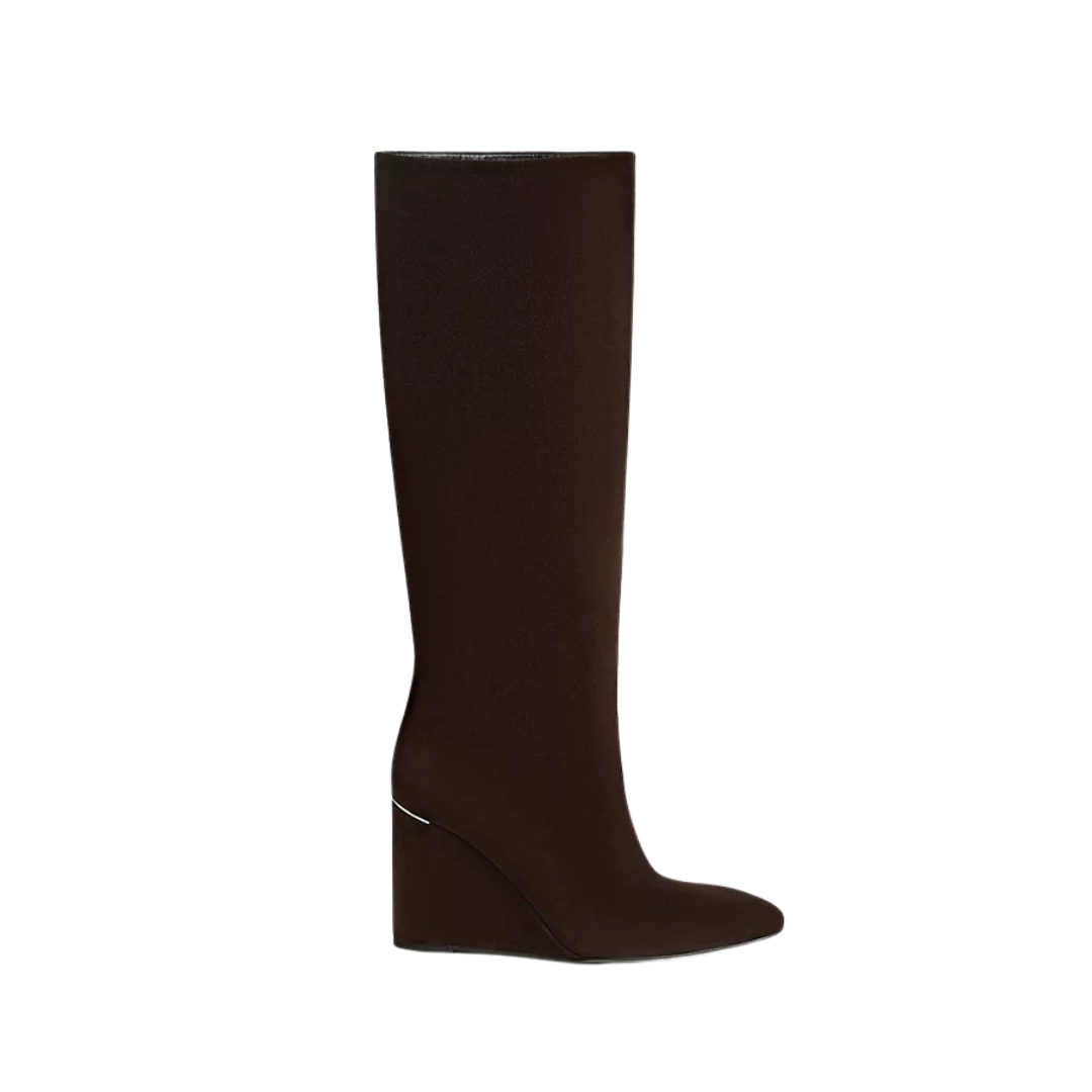 Hermes Nuccia 90 Boot Marron Ébène