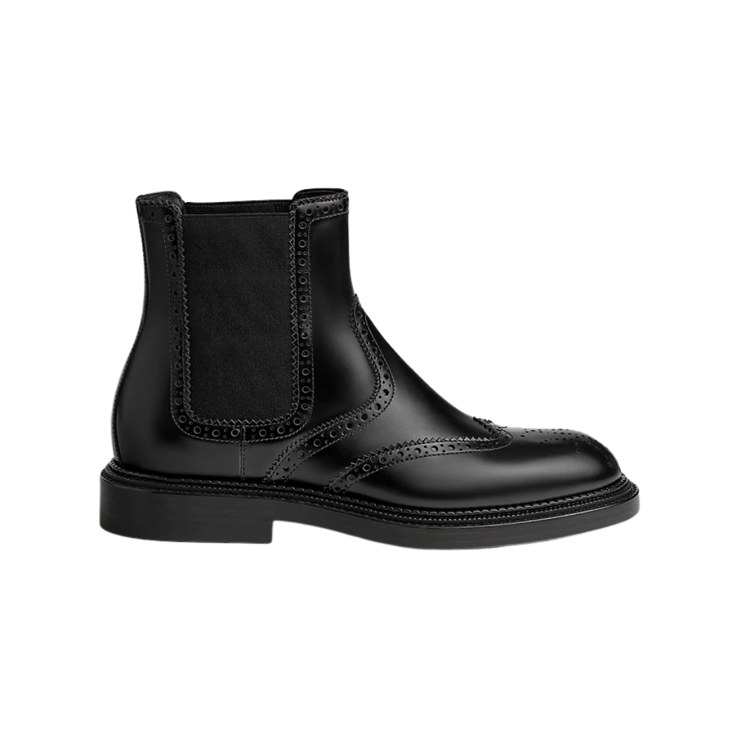 Hermes Legacy Ankle Boot Noir
