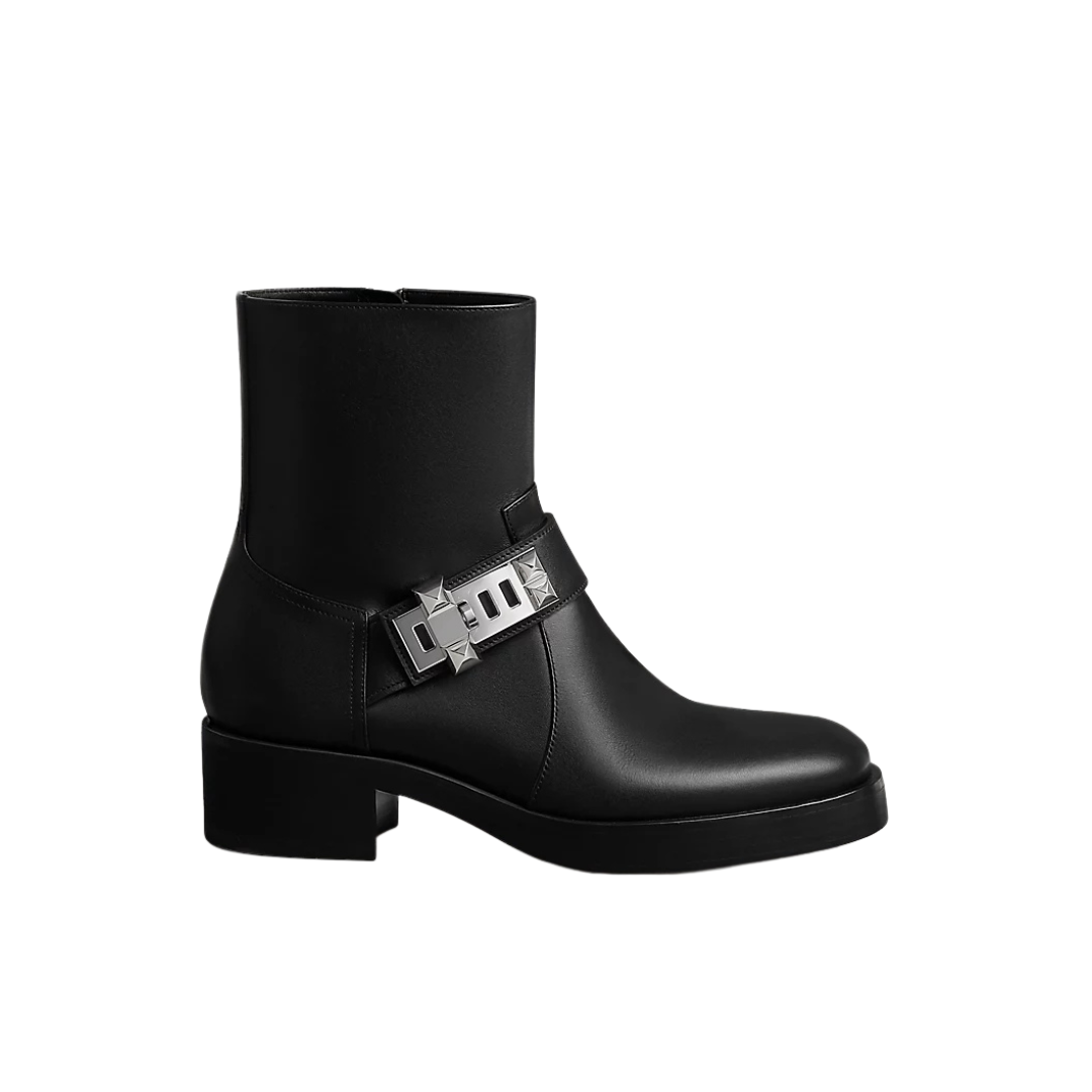 Hermes Niki Ankle Boot Noir