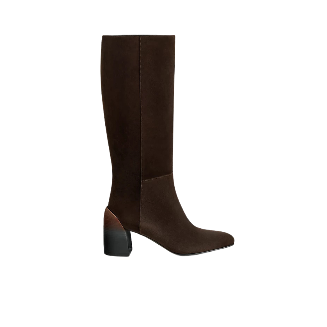 Hermes Nueva 60 Boot Marron Ébène
