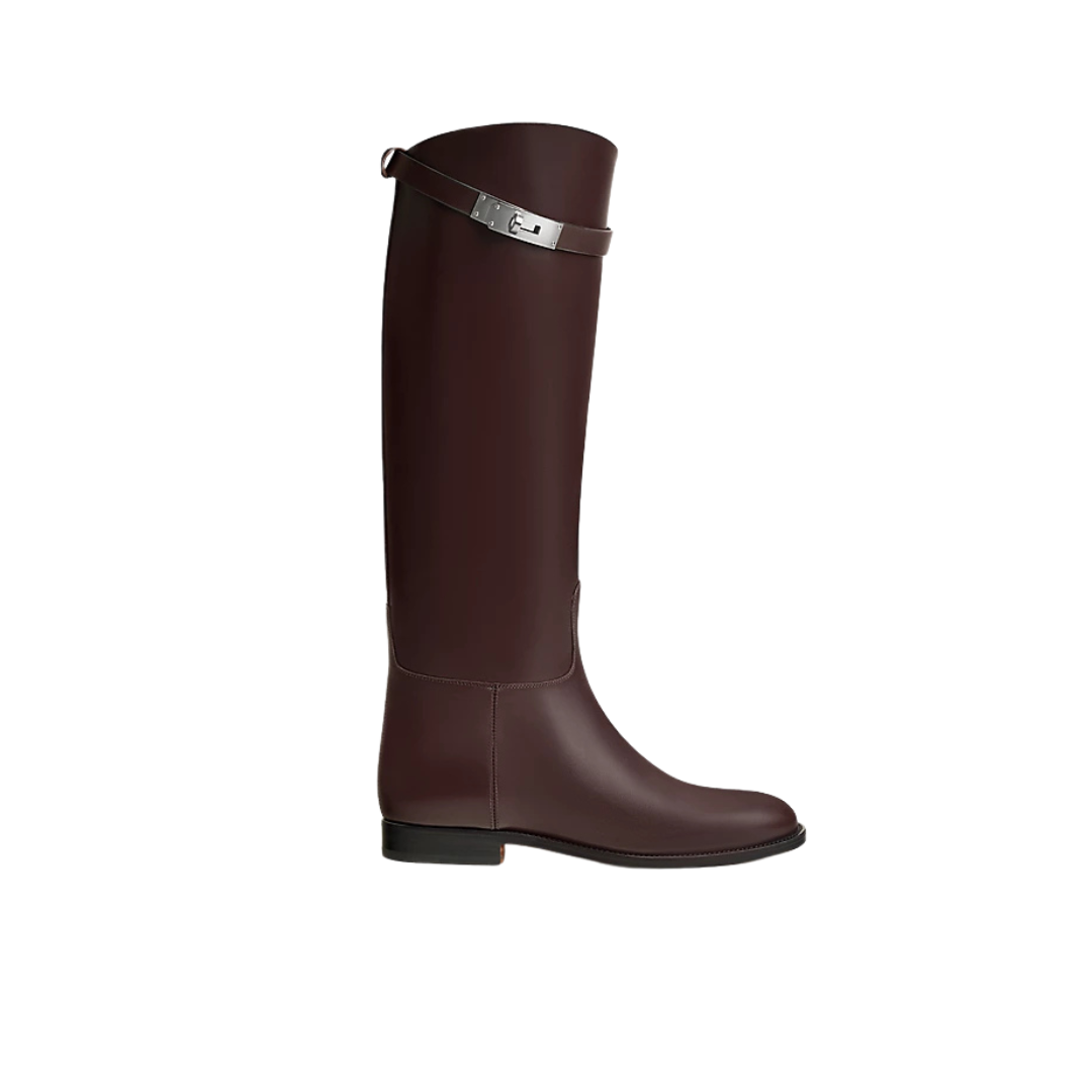Hermes Jumping Shorter Boot Bordeaux