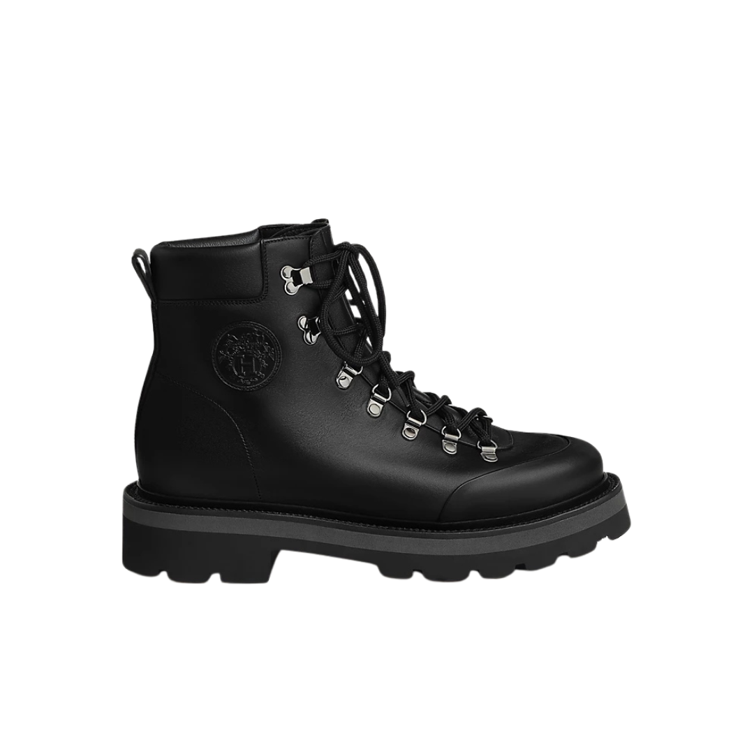 Hermes Neige Ankle Boot Noir