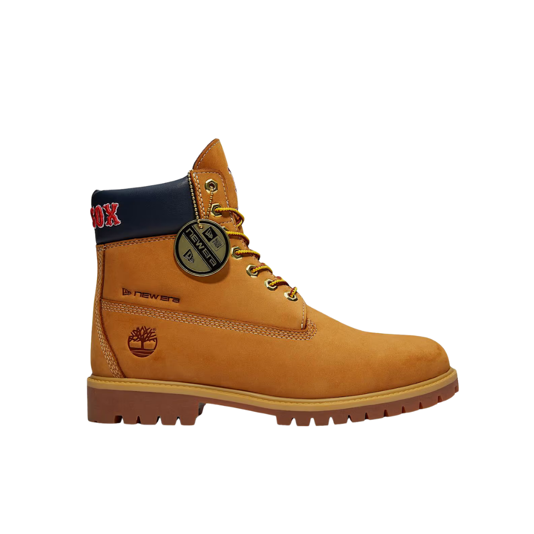 Timberland x New Era Red Sox 6-Inch Waterproof Boot Wheat Red Sox