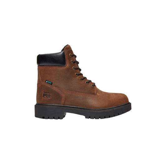 Timberland Direct Attach 6″ Soft Toe Waterproof Work Boot Brown