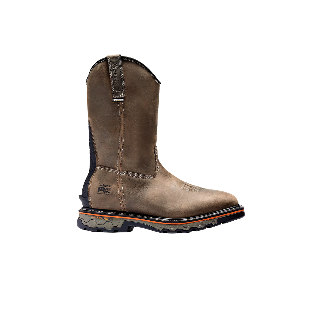 Timberland True Grit Pull On Waterproof Work Boot Turkish Coffee