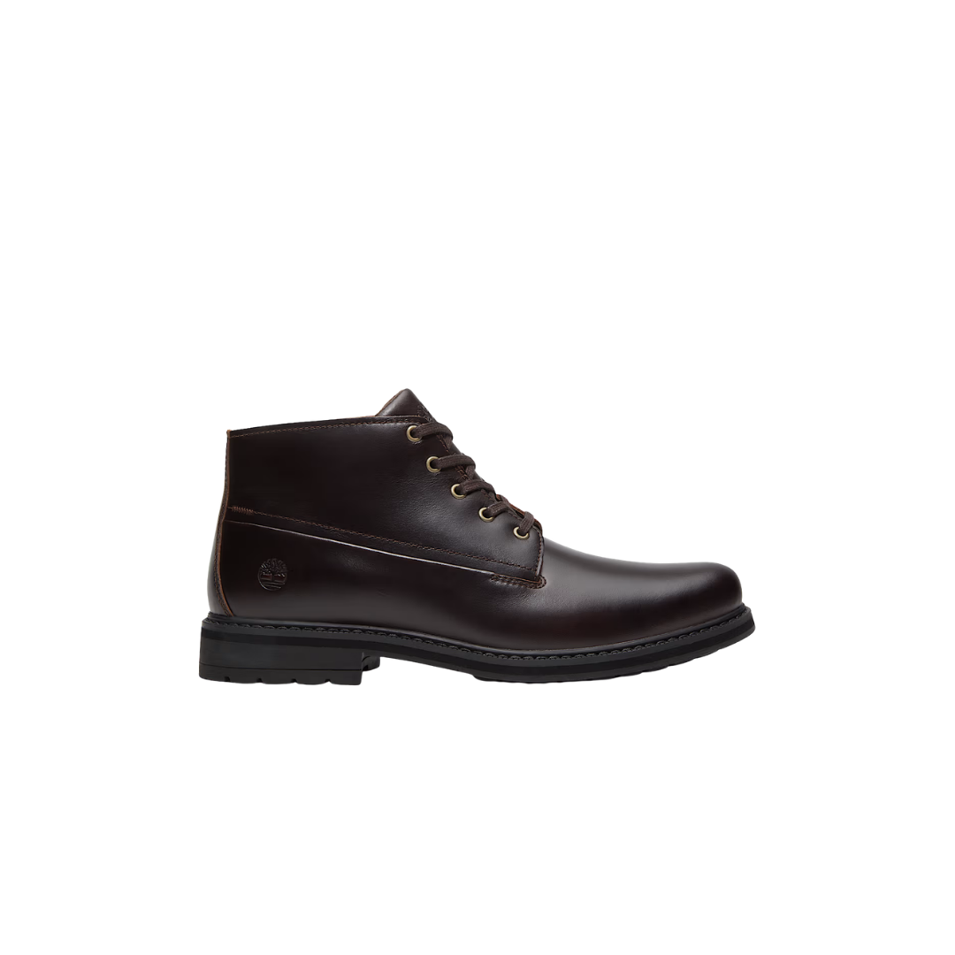 Timberland Stormbucks Waterproof Chukka Boot Dark Brown Full-Grain